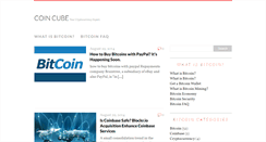 Desktop Screenshot of coincube.com