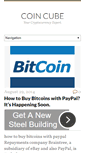Mobile Screenshot of coincube.com